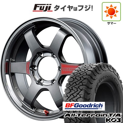 【新品国産車用6穴139.7】 夏タイヤ ホイール4本セット 265/65R18 BFグッドリッチ オールテレーンT/A KO3 RWL RAYS レイズ ボルクレーシング TE37SB SL 8.5J 18インチ(送料無料)