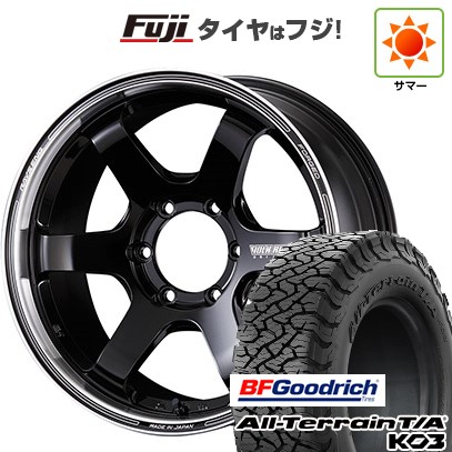 【新品国産車用6穴139.7】 夏タイヤ ホイール4本セット 265/65R18 BFグッドリッチ オールテレーンT/A KO3 RWL RAYS レイズ ボルクレーシング TE37SB ツアラー 8.5J 18インチ(送料無料)