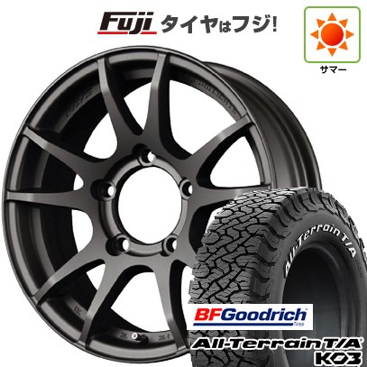【新品】ジムニー 夏タイヤ ホイール4本セット 175/80R16 BFグッドリッチ オールテレーンT/A KO3 RWL RAYS レイズ グラムライツ 57JV 5.5J 16インチ(送料無料)｜フジコーポレーション