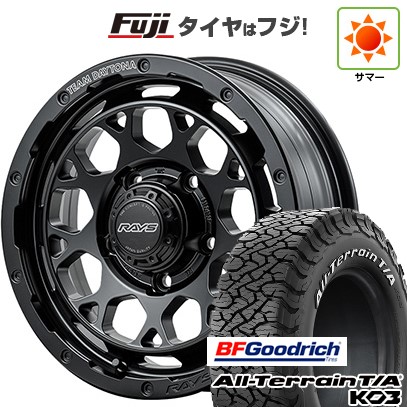 【新品】ジムニー 夏タイヤ ホイール4本セット 175/80R16 BFグッドリッチ オールテレーンT/A KO3 RWL RAYS レイズ デイトナ M9+ 5.5J 16インチ(送料無料)
