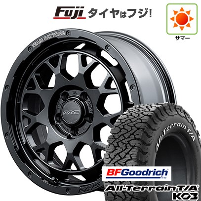 【新品】デリカD5 夏タイヤ ホイール4本セット 235/70R16 BFグッドリッチ オールテレーンT/A KO3 RWL RAYS レイズ デイトナ M9+ 7J 16インチ(送料無料)