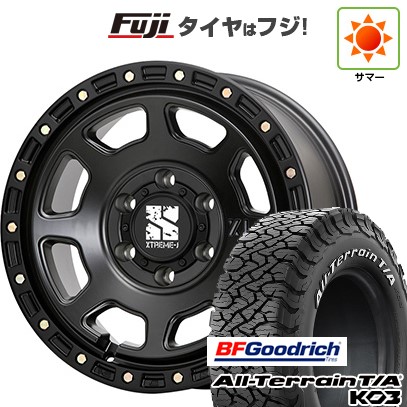 【新品国産車用6穴139.7】 夏タイヤ ホイール4本セット 285/70R17 BFグッドリッチ オールテレーンT/A KO3 RWL MLJ エクストリームJ XJ07 8J 17インチ(送料無料) 137,950円