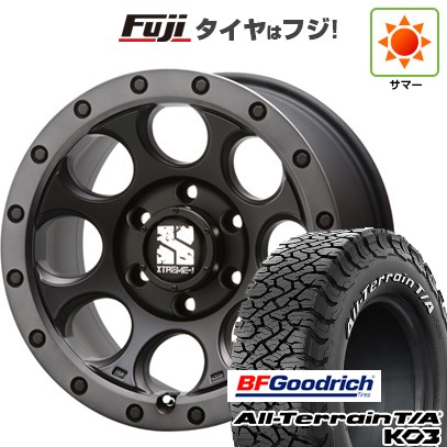 【新品】デリカD5 夏タイヤ ホイール4本セット 225/70R16 BFグッドリッチ オールテレーンT/A KO3 RWL MLJ エクストリームJ XJ03 7J 16インチ(送料無料)｜フジコーポレーション