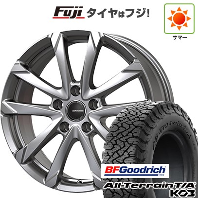 【新品国産車用5穴114.3】 夏タイヤ ホイール4本セット 215/65R16 BFグッドリッチ オールテレーンT/A KO3 RBL コーセイ クレイシズ GC36F 6.5J 16インチ(送料無料)