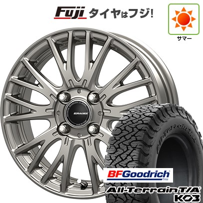 【新品国産車用5穴114.3】 夏タイヤ ホイール4本セット 225/65R17 BFグッドリッチ オールテレーンT/A KO3 RBL コーセイ クレイシズ SE48 7J 17インチ(送料無料)|フジコーポレーション