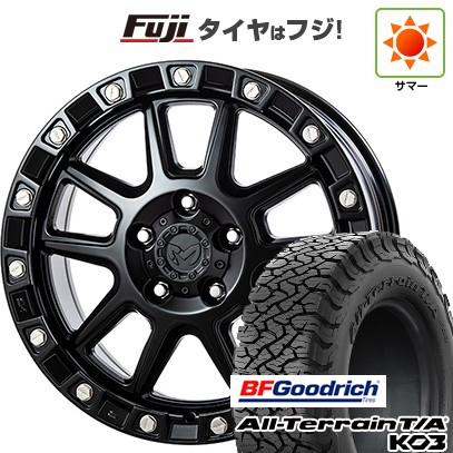 【新品】ランクル250/ランクル300 夏タイヤ ホイール4本セット 265/65R18 BFグッドリッチ オールテレーンT/A KO3 RWL トライスター MKW M205 JP Spec 8J 18インチ(送料無料)