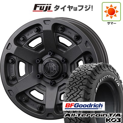 【新品国産車用6穴139.7】 夏タイヤ ホイール4本セット 285/70R17 BFグッドリッチ オールテレーンT/A KO3 RWL クリムソン マーテルギア(MG) アーマーFF 8J 17インチ(送料無料)