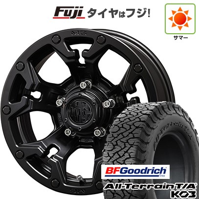 【新品国産車用5穴114.3】 夏タイヤ ホイール4本セット 215/65R16 BFグッドリッチ オールテレーンT/A KO3 RBL クリムソン マーテルギア(MG) ゴーレム 7J 16インチ(送料無料)