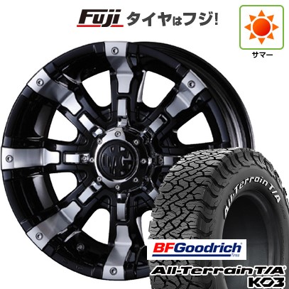 【新品国産車用6穴139.7】 夏タイヤ ホイール4本セット 265/70R16 BFグッドリッチ オールテレーンT/A KO3 RWL クリムソン マーテルギア(MG) ビースト 8J 16インチ(送料無料)