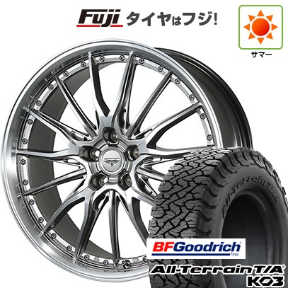 【新品国産車用5穴114.3】 夏タイヤ ホイール4本セット 225/65R17 BFグッドリッチ オールテレーンT/A KO3 RBL トピー ドルフレン ヒューバー 7J 17インチ(送料無料)