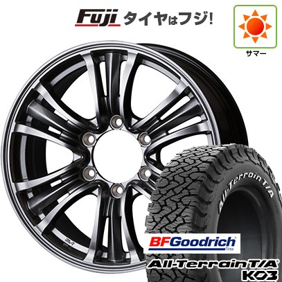 【新品国産車用6穴139.7】 夏タイヤ ホイール4本セット 265/65R18 BFグッドリッチ オールテレーンT/A KO3 RWL トピー バザルト-X タイプ2 7.5J 18インチ(送料無料)
