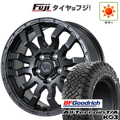 【新品】デリカD5 夏タイヤ ホイール4本セット 235/70R16 BFグッドリッチ オールテレーンT/A KO3 RWL トピー ヴァブロ RR-01 7J 16インチ(送料無料)