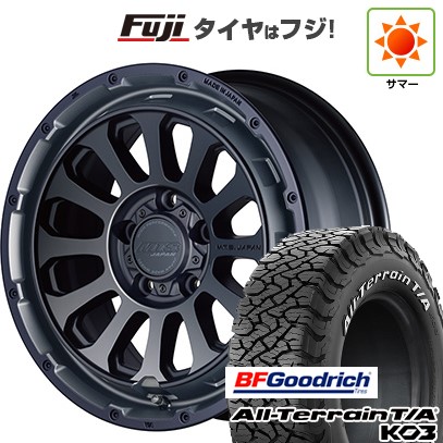 【新品】デリカD5 夏タイヤ ホイール4本セット 225/70R16 BFグッドリッチ オールテレーンT/A KO3 RWL エムテクノ M.T.S.JAPAN X CROSS TW 7J 16インチ(送料無料)|フジコーポレーション