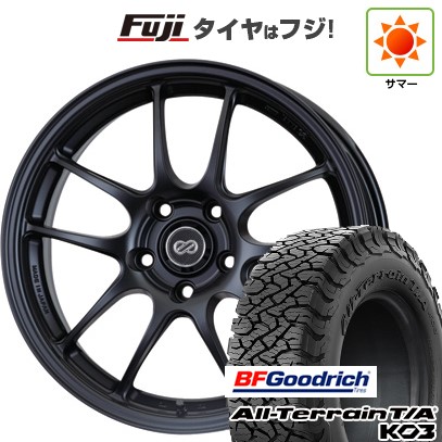 【新品国産車用5穴114.3】 夏タイヤ ホイール4本セット 225/65R17 BFグッドリッチ オールテレーンT/A KO3 RBL ENKEI エンケイ PF01 17インチ(送料無料)｜フジコーポレーション