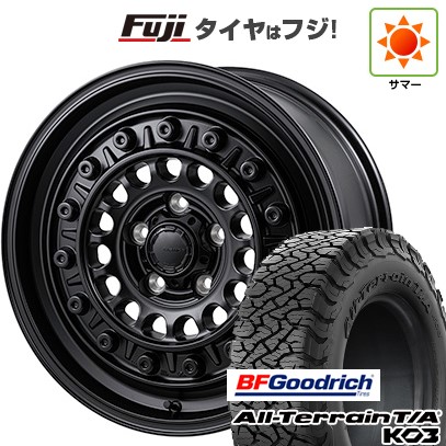 【新品】デリカD5 夏タイヤ ホイール4本セット 225/70R16 BFグッドリッチ オールテレーンT/A KO3 RWL モンツァ HI-BLOCK ターマー 7J 16インチ(送料無料)|フジコーポレーション