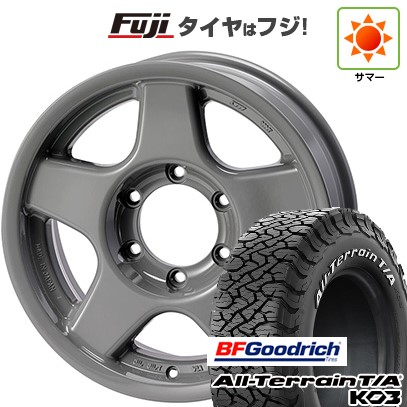 【新品国産車用6穴139.7】 夏タイヤ ホイール4本セット 265/70R16 BFグッドリッチ オールテレーンT/A KO3 RWL フォーバイフォーエンジニア ブラッドレー V 7040 アニバーサリー 7J 16インチ(送料無料)
