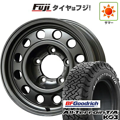 【新品】ランクル70(GDJ76W) 夏タイヤ ホイール4本セット 285/75R16 BFグッドリッチ オールテレーンT/A KO3 RWL ジャオス トライブ トヨタ車専用 8J 16インチ(送料無料)|フジコーポレーション