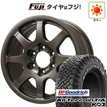 【新品】ランクル300 夏タイヤ ホイール4本セット 285/65R18 BFグッドリッチ オールテレーンT/A KO3 RWL ENKEI エンケイ ALLROAD PDT1 フジオリジナルカラー 8.5J 18インチ(送料無料)
