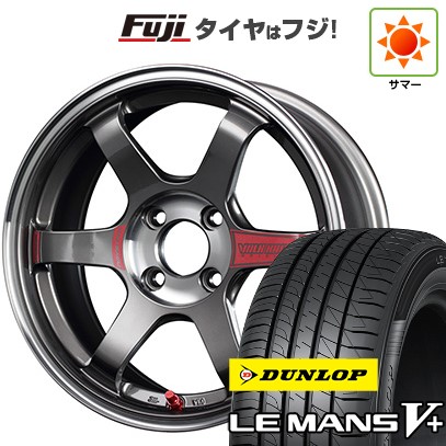 【新品】クロスビー/イグニス 夏タイヤ ホイール4本セット 175/60R16 ダンロップ ルマン V+(ファイブプラス) RAYS レイズ ボルクレーシング TE37 ソニック SL 5.5J 16インチ(送料無料)