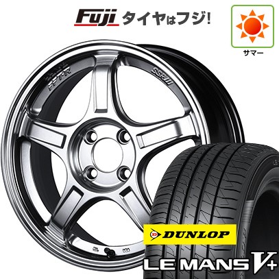 【新品 軽自動車】 夏タイヤ ホイール4本セット 165/45R16 ダンロップ ルマン V+(ファイブプラス) SSR GT GTX03 5.5J 16インチ(送料無料)｜フジコーポレーション