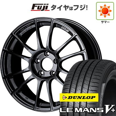 【新品国産車用5穴114.3】 夏タイヤ ホイール4本セット 215/45R18 ダンロップ ルマン V+(ファイブプラス) SSR GT GTX04 7.5J 18インチ(送料無料)|フジコーポレーション