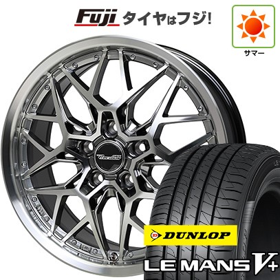 【新品国産車用5穴100】 夏タイヤ ホイール4本セット 215/45R17 ダンロップ ルマン V+(ファイブプラス) ホットスタッフ プレシャス アストM5 7J 17インチ(送料無料)|フジコーポレーション