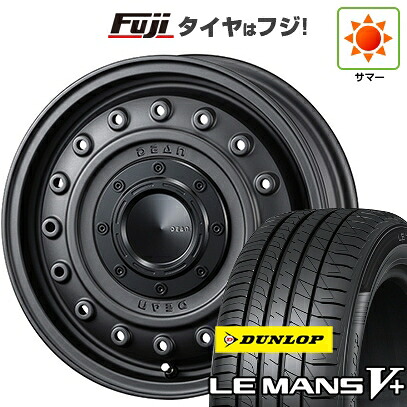 【新品 軽自動車】N-BOX タント スペーシア 夏タイヤ ホイール4本セット 155/65R14 ダンロップ ルマン V+(ファイブプラス) クリムソン ディーン コロラド 4.5J 14インチ(送料無料)