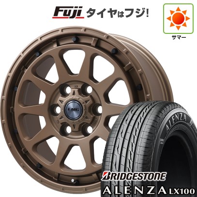 【新品】ランクル250/ランクル300 夏タイヤ ホイール4本セット 265/65R18 ブリヂストン アレンザ LX100 レアマイスター LMG DIEZ ブロンズ トヨタ・レクサス車専用 8J 18インチ(送料無料)
