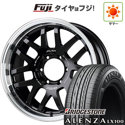 【新品】ランクル250/ランクル300 夏タイヤ ホイール4本セット 265/65R18 ブリヂストン アレンザ LX100 RAYS レイズ A LAP-07X 8J 18インチ(送料無料)