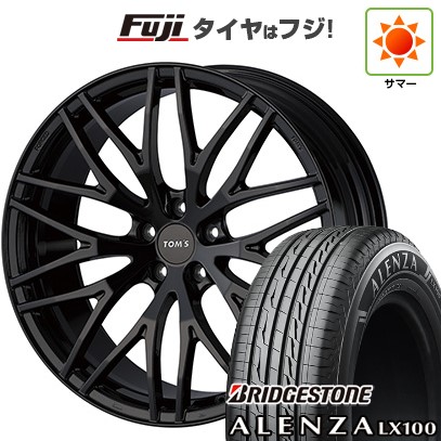 【新品】クラウンスポーツ/クラウンエステート 夏タイヤ ホイール4本セット 235/45R21 ブリヂストン アレンザ LX100 TOMS トムス(トヨタ車専用) TWF02 21インチ(送料無料)