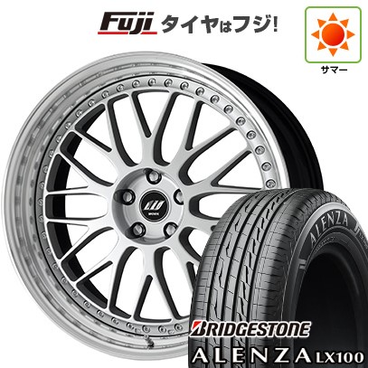 【新品】40系アルファード/ヴェルファイア用 夏タイヤ ホイール4本セット 245/45R20 ブリヂストン アレンザ LX100 WORK ワーク ジスタンス W10M 9J 20インチ(送料無料)