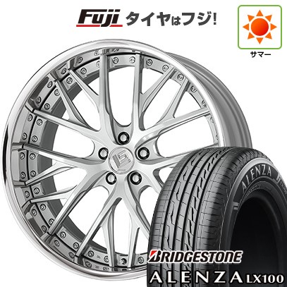 【新品】クラウンスポーツ/クラウンエステート 夏タイヤ ホイール4本セット 235/45R21 ブリヂストン アレンザ LX100 WORK ワーク LS バサラ 21インチ(送料無料)