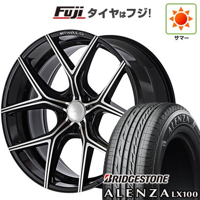 【新品】40系アルファード/ヴェルファイア用 夏タイヤ ホイール4本セット 245/45R20 ブリヂストン アレンザ LX100 WALD ヴァルド イリマ 1P I11-C 8.5J 20インチ(送料無料)