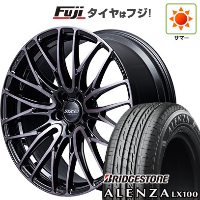 【新品】40系アルファード/ヴェルファイア用 夏タイヤ ホイール4本セット 245/45R20 ブリヂストン アレンザ LX100 RAYS レイズ ホムラ 2X10BD BLACK CLEAR EDITION 8.5J 20インチ(送料無料)