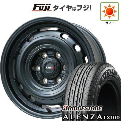 【新品】ランクル250/ランクル300 夏タイヤ ホイール4本セット 265/65R18 ブリヂストン アレンザ LX100 レアマイスター LMG OFF-STYLE 2 (マットブラック) トヨタ車用 7.5J 18インチ(送料無料)