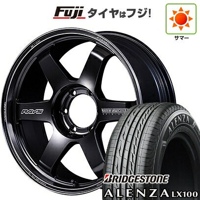 【新品】ランクル250/ランクル300 夏タイヤ ホイール4本セット 265/55R20 ブリヂストン アレンザ LX100 RAYS レイズ ボルクレーシング TE37ULTRA ラージPCD Black Shadow 8.5J 20インチ(送料無料) 309,060円