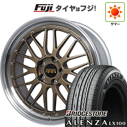 【新品】40系アルファード/ヴェルファイア用 夏タイヤ ホイール4本セット 245/45R20 ブリヂストン アレンザ LX100 BBS JAPAN LM フジオリジナルカラー 8J 20インチ(送料無料)