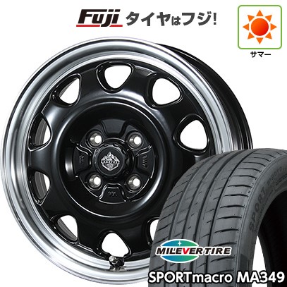 【新品】オーラ 夏タイヤ ホイール4本セット 205/50R17 ミレバー スポーツマクロ MA349（限定） トピー ランドフット SWZ 数量限定 6.5J 17インチ(送料無料)｜フジコーポレーション 63,635円