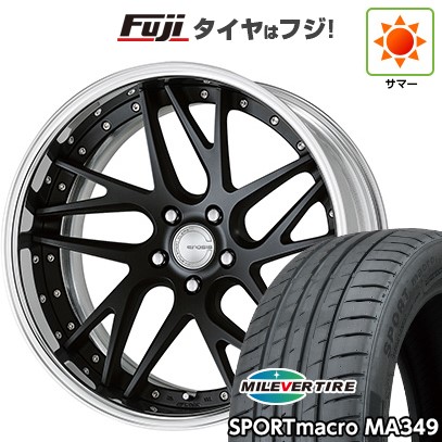 【新品国産車用5穴114.3】 夏タイヤ ホイール4本セット 255/35R20 ミレバー スポーツマクロ MA349(限定) WORK ワーク グノーシスCV CVX 8.5J 20インチ(送料無料)|フジコーポレーション