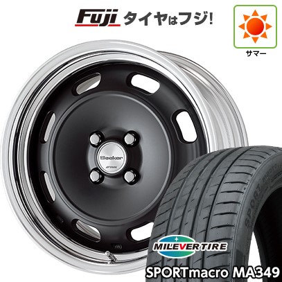 【新品国産車用5穴100】 夏タイヤ ホイール4本セット 205/50R17 ミレバー スポーツマクロ MA349（限定） WORK ワーク シーカー DT 7J 17インチ(送料無料)