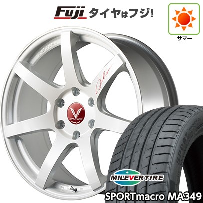 【新品】ハイエース200系 夏タイヤ ホイール4本セット 225/35R20 ミレバー スポーツマクロ MA349（限定） ギブソン カミュラ 8.5J 20インチ(送料無料)｜フジコーポレーション