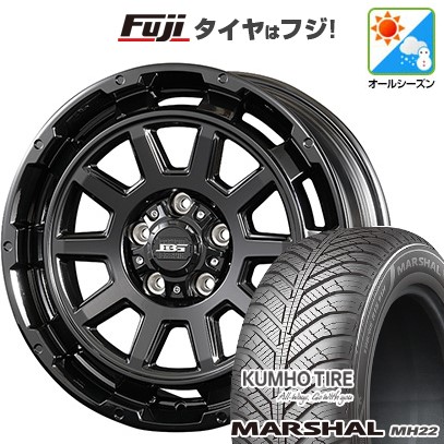 【新品国産車用5穴114.3】 オールシーズンタイヤ ホイール4本セット 215/60R17 クムホ マーシャル MH22 オールシーズン(限定) コーセイ ボトムガルシア ディグレ 7J 17インチ(送料無料)