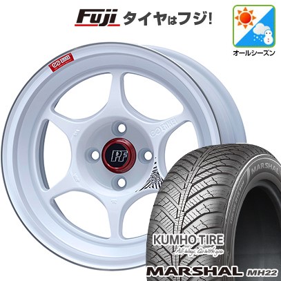 【新品国産車用5穴100】 オールシーズンタイヤ ホイール4本セット 215/45R17 クムホ マーシャル MH22 オールシーズン(限定) ENKEI エンケイ PerformanceLine PF06 マシニングホワイト 7.5J 17インチ(送料無料)