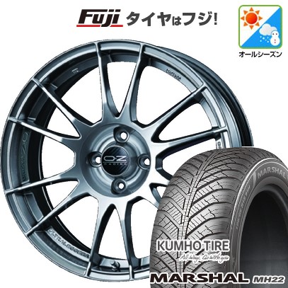 【新品】オーラ オールシーズンタイヤ ホイール4本セット 205/50R17 93 W XL クムホ マーシャル MH22 オールシーズン(限定) OZ ウルトラレッジェーラ 7J 17インチ(送料無料)