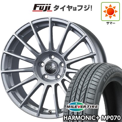 【新品】ライズ/ロッキー（ガソリン） 夏タイヤ ホイール4本セット 195/60R17 ミレバー ハーモニック プラス MP070(限定) OZ スーパーツーリズモ LM 7J 17インチ(送料無料)
