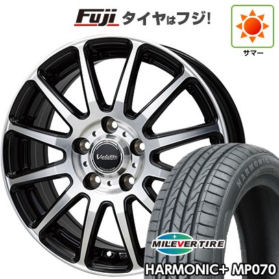 【新品】60系プリウス 夏タイヤ ホイール4本セット 195/60R17 ミレバー ハーモニック プラス MP070(限定) ホットスタッフ ヴァレット グリッター 7J 17インチ(送料無料)