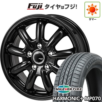 【新品】60系プリウス 夏タイヤ ホイール4本セット 195/60R17 ミレバー ハーモニック プラス MP070(限定) モンツァ ZACK JP-209 7J 17インチ(送料無料)