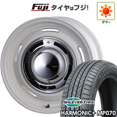 【新品】ライズ/ロッキー（ハイブリッド） 夏タイヤ ホイール4本セット 195/60R17 ミレバー ハーモニック プラス MP070(限定) クリムソン ディーン クロスカントリー 7J 17インチ(送料無料)