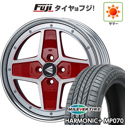【新品】ライズ/ロッキー（ガソリン） 夏タイヤ ホイール4本セット 195/60R17 ミレバー ハーモニック プラス MP070(限定) ENKEI エンケイ Neo Classic アパッチ2 ネオ 6.5J 17インチ(送料無料)｜フジコーポレーション