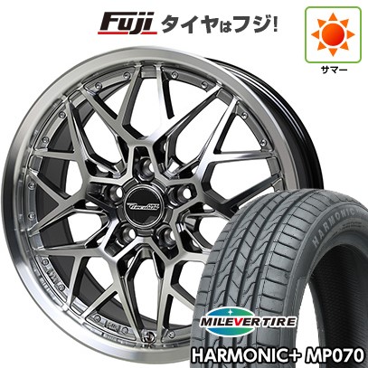 【新品】60系プリウス 夏タイヤ ホイール4本セット 195/60R17 ミレバー ハーモニック プラス MP070(限定) ホットスタッフ プレシャス アストM5 7J 17インチ(送料無料)